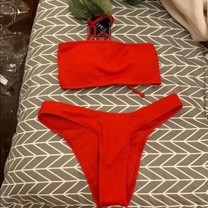 Zaful red bikini